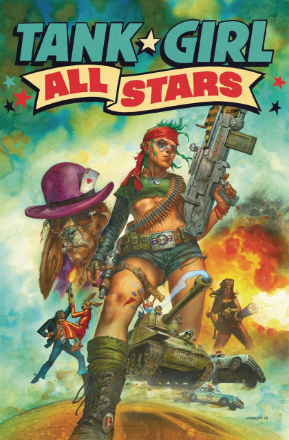 Tank Girl All Stars #4 (Staples Cover)