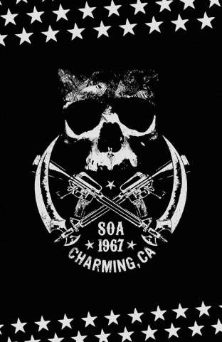 Sons of Anarchy #7 (Charming, CA Metallic Stamp Cover)