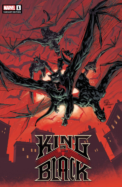 King in Black #1 (Stegman Darkness Reigns Cover)