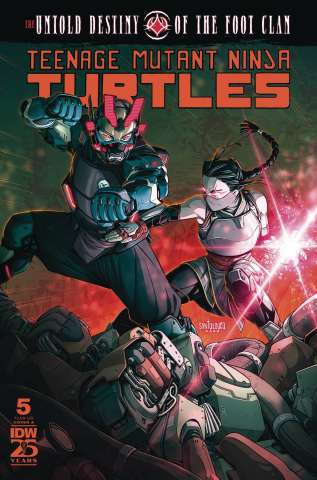 Teenage Mutant Ninja Turtles: The Untold Destiny of the Foot Clan #5 (Santolouco Cover)