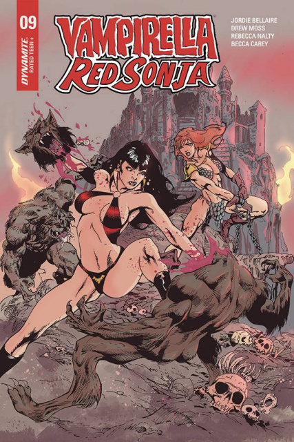 Vampirella / Red Sonja #9 (Castro Cover)