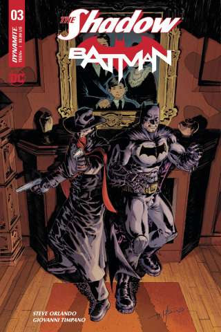 The Shadow / Batman #3 (Subscription Cover)