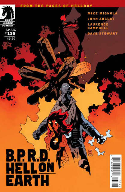 B.P.R.D.: Hell on Earth #135 (Mignola Cover)