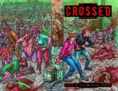 Crossed: Badlands #23 (Wrap Cover)