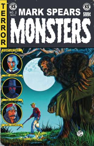 Monsters #2 (EC Comics Homage Cover)