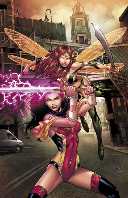 Grimm Fairy Tales #5 (Chen Cover)