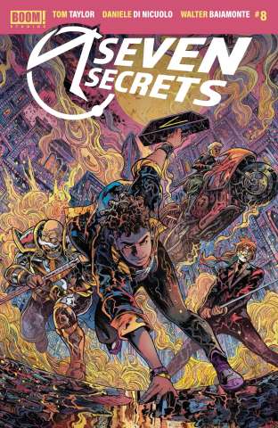 Seven Secrets #8 (Riccardi Cover)