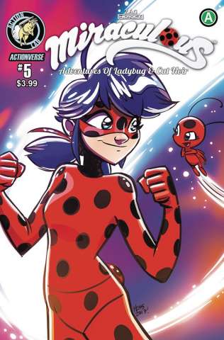 Miraculous: The Adventures of Ladybug & Cat Noir #5 (Hess Cover)