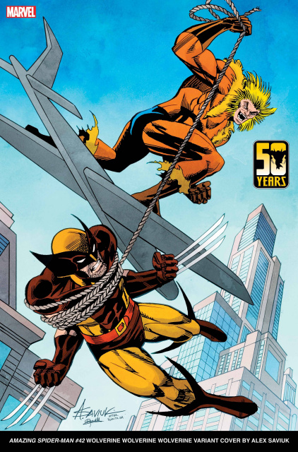 The Amazing Spider-Man #42 (Saviuk Wolverine Wolverine Wolverine Cover)