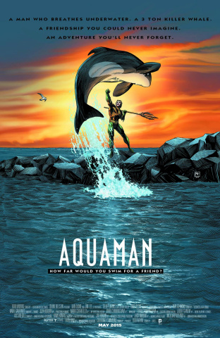 Aquaman #40 (Movie Poster Cover)