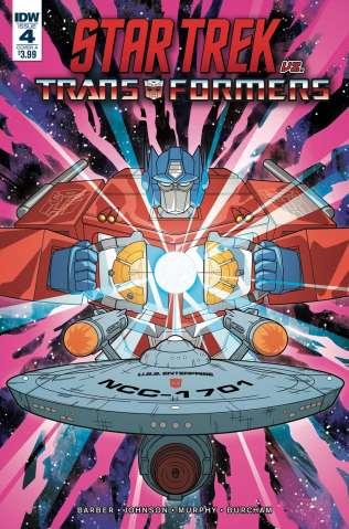 Star Trek vs. The Transformers #4 (Murphy Cover)