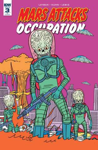 Mars Attacks: Occupation #3 (10 Copy Cover)