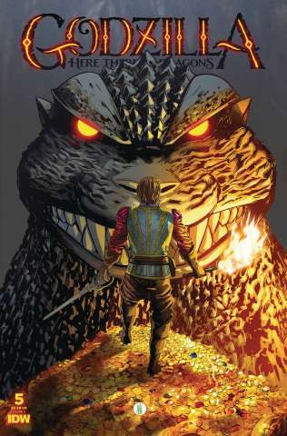 Godzilla: Here There Be Dragons #5 (Miranda Cover)