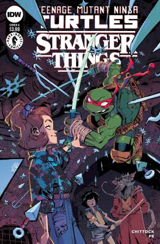 Teenage Mutant Ninja Turtles / Stranger Things #1 (Corona Cover)