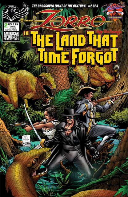 Zorro in the Land That Time Forgot #2 (Martinez Cover)