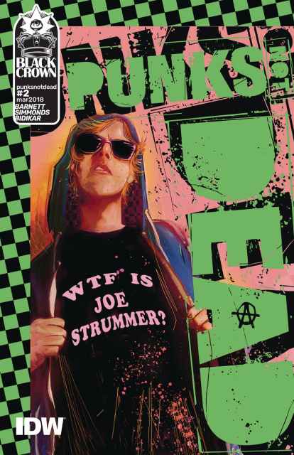 Punk's Not Dead #2 (Simmonds Cover)