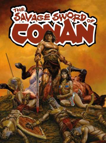 The Savage Sword of Conan #1 (SDCC Foil Jusko Cover)