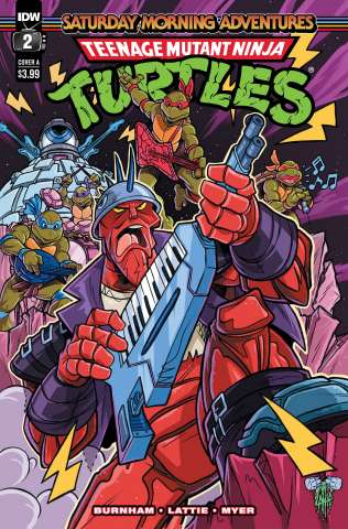 Teenage Mutant Ninja Turtles: Saturday Morning Adventures #2 (Lattie Cover)