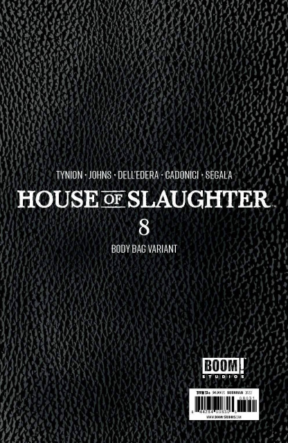 House of Slaughter #8 (Bodybag Burnham Cover)