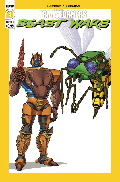 Transformers: Beast Wars #4 (Dan Schoening Cover)
