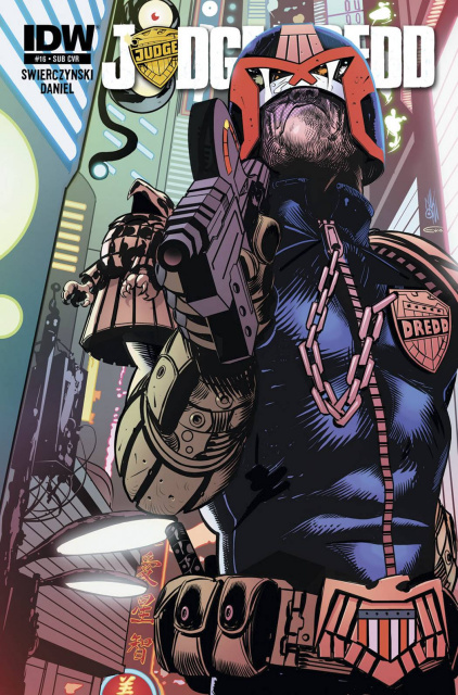 Judge Dredd #16 (Subscription Cover)