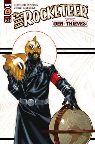 The Rocketeer: In the Den of Thieves #4 (Messina Cover)