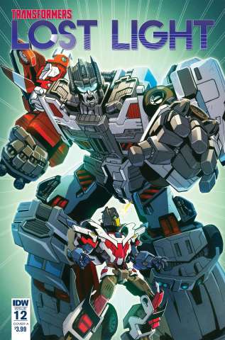 The Transformers: Lost Light #12 (Milne Cover)