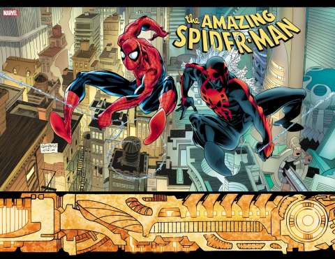 The Amazing Spider-Man #33 (Leonardi Hidden Gem 2099 Cover)