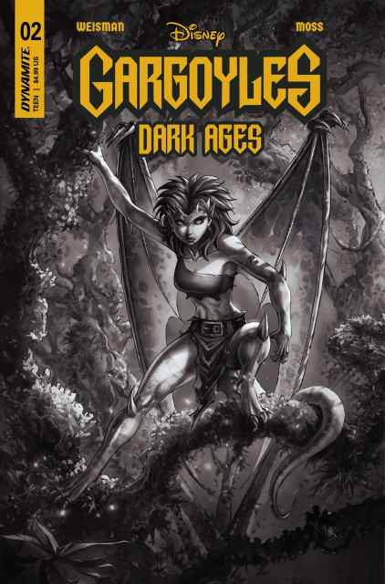 Gargoyles: Dark Ages #2 (15 Copy Quah B&W Cover)