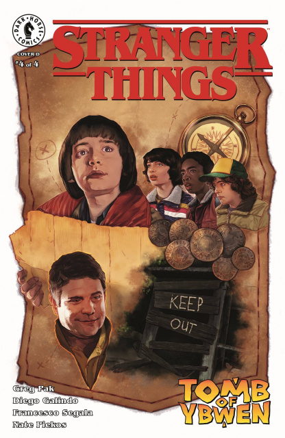 Stranger Things: The Tomb of Ybwen #4 (Chater Cover)