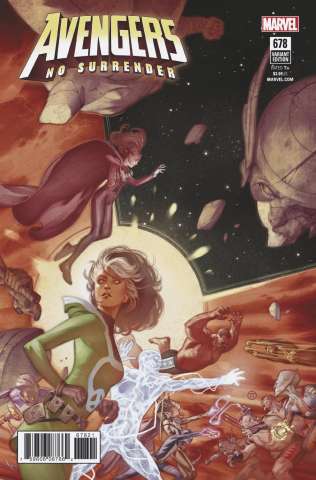 Avengers #678 (Tedesco Connecting Cover)