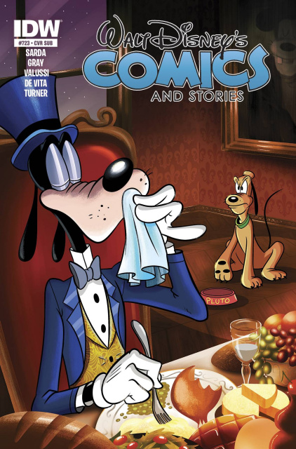 Walt Disney's Comics and Stories #723 (Subscription Cover)