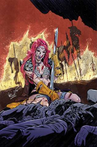Red Sonja: The Superpowers #2 (Federici Virgin Cover)