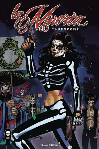 La Muerta: Descent #1 (Bones Cover)