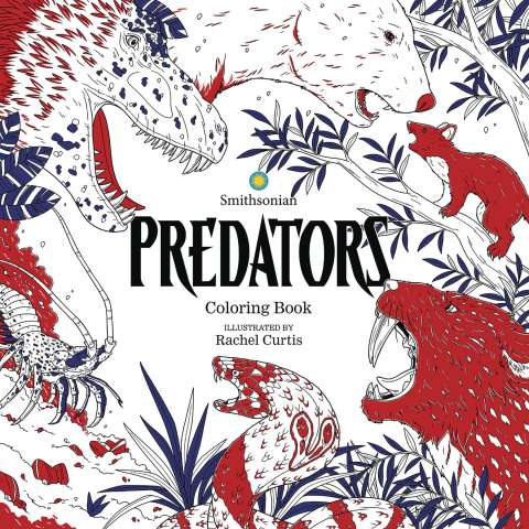 Predators: Smithsonian Coloring Book