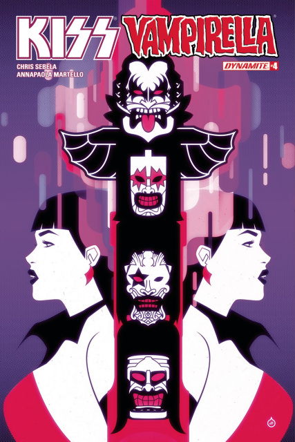 KISS / Vampirella #4 (Doe Cover)