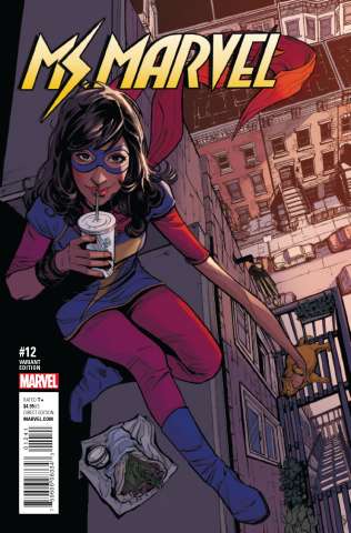 Ms. Marvel #12 (Jöelle Jones Cover)