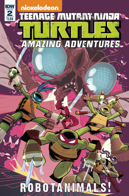 Teenage Mutant Ninja Turtles: Amazing Adventures - Robotanimals #2 (Thomas Cover)