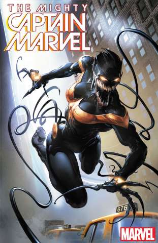 The Mighty Captain Marvel #3 (Crain Venomized Cover)
