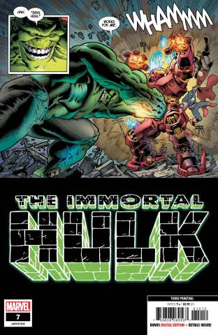 The Immortal Hulk #7 (Bennett 3rd Printing)