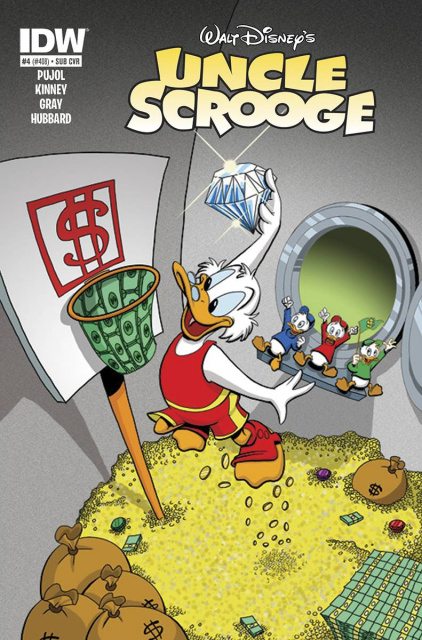 Uncle Scrooge #4 (Subscription Cover)
