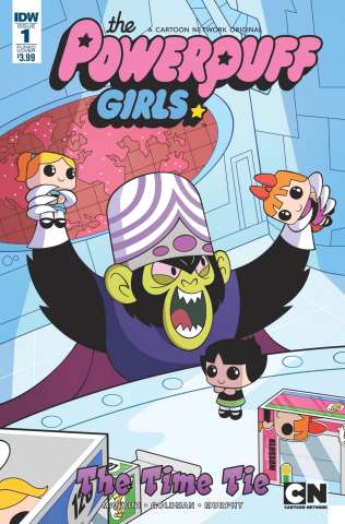 The Powerpuff Girls: Time Tie #1 (Subscription Cover)