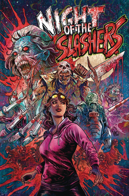 Night of the Slashers #3 (Riccardi Cover)