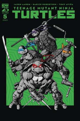 Teenage Mutant Ninja Turtles #5 (Robertson Cover)