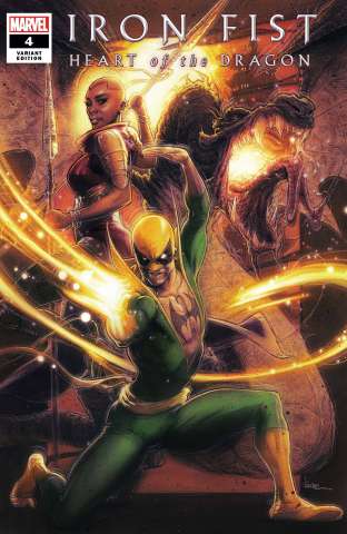 Iron Fist: Heart of the Dragon #4 (Andrews Cover)
