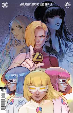 The Legion of Super Heroes #10 (Darko Lafuente Cover)