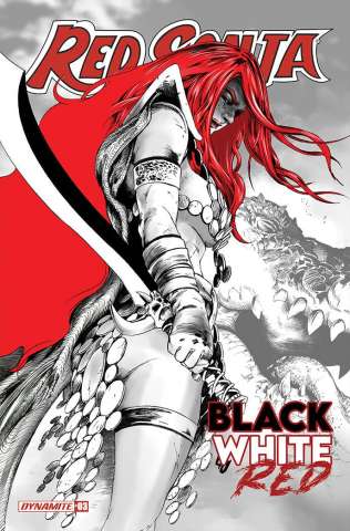 Red Sonja: Black, White, Red #3 (Lau Cover)