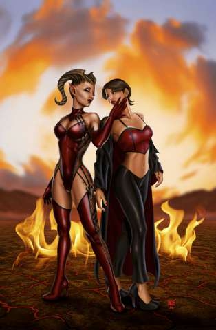 Grimm Fairy Tales: Inferno - The Rings of Hell #2 (Valez Cover)