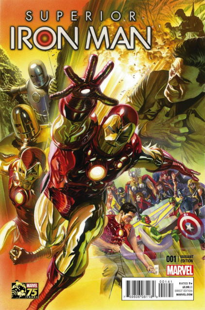 Superior Iron Man #1 (Ross 75th Anniversary Cover)