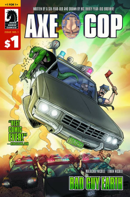 Axe Cop: Bad Guy Earth #1 (1 For $1)